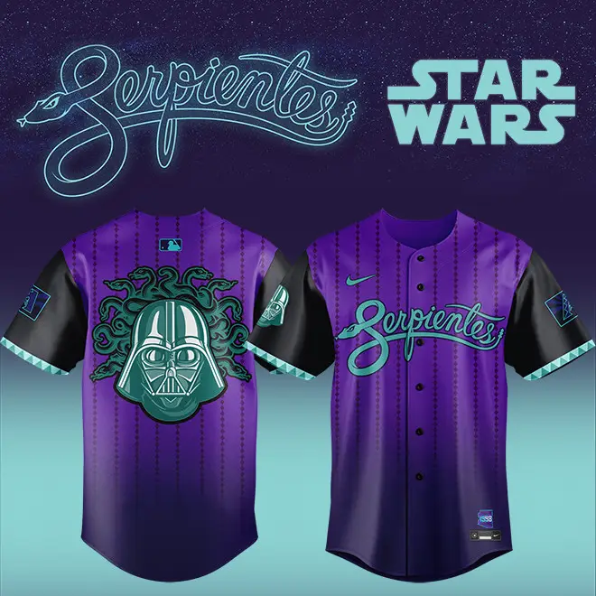 Arizona Diamondbacks Star Wars 2025 City Connect Jersey Diamondbacks Merch Baseball Father'S Day Gifts - Tazila