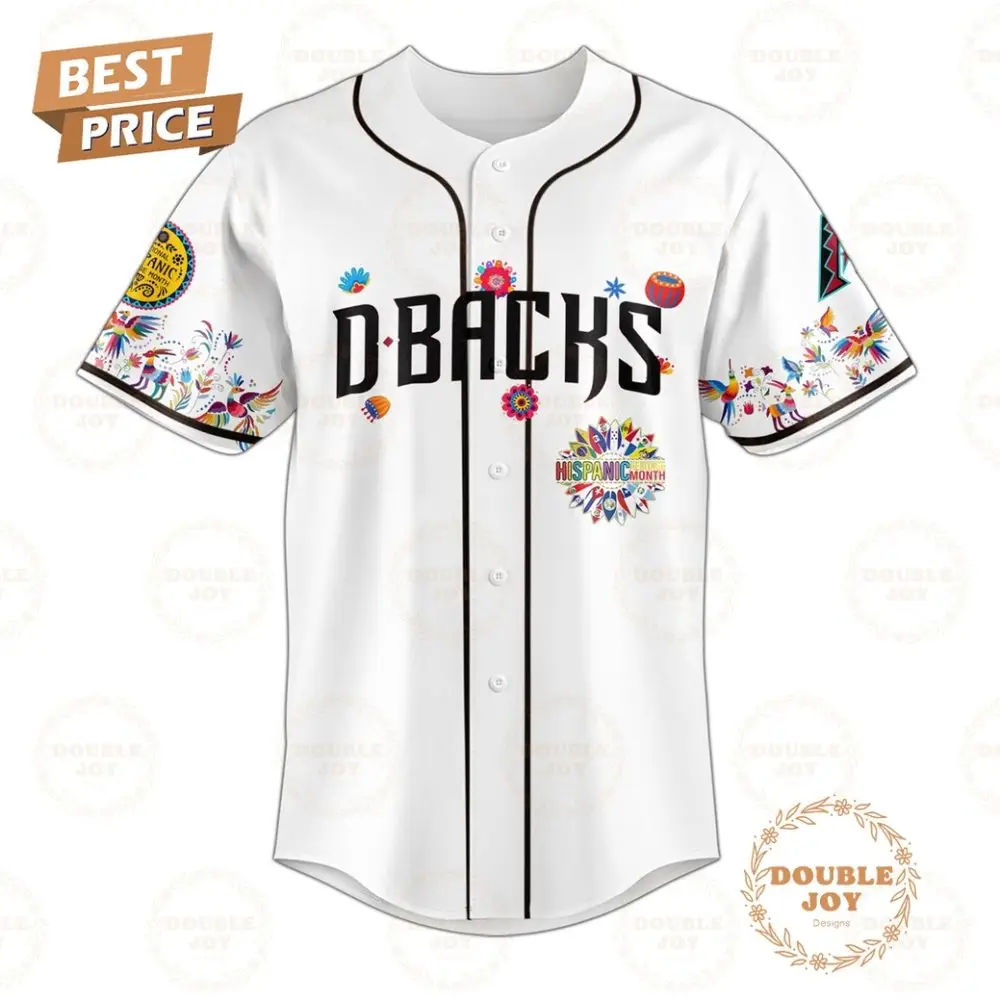 Arizona Diamondbacks X National Hispanic Heritage Month 2025 Limited Edition Baseball Jersey