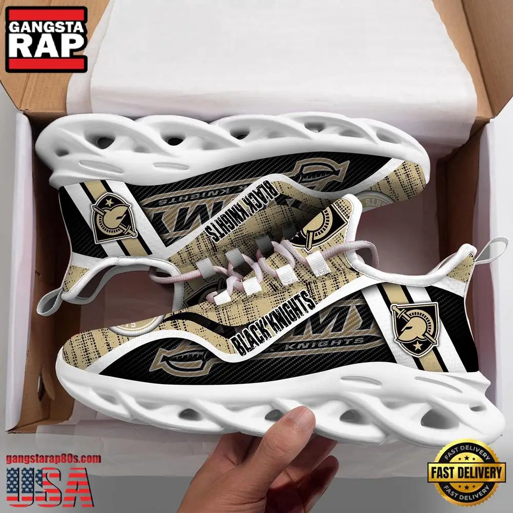 Army Black Knights NCAA Clunky New Design Max Soul Shoes, Running Sneakers
