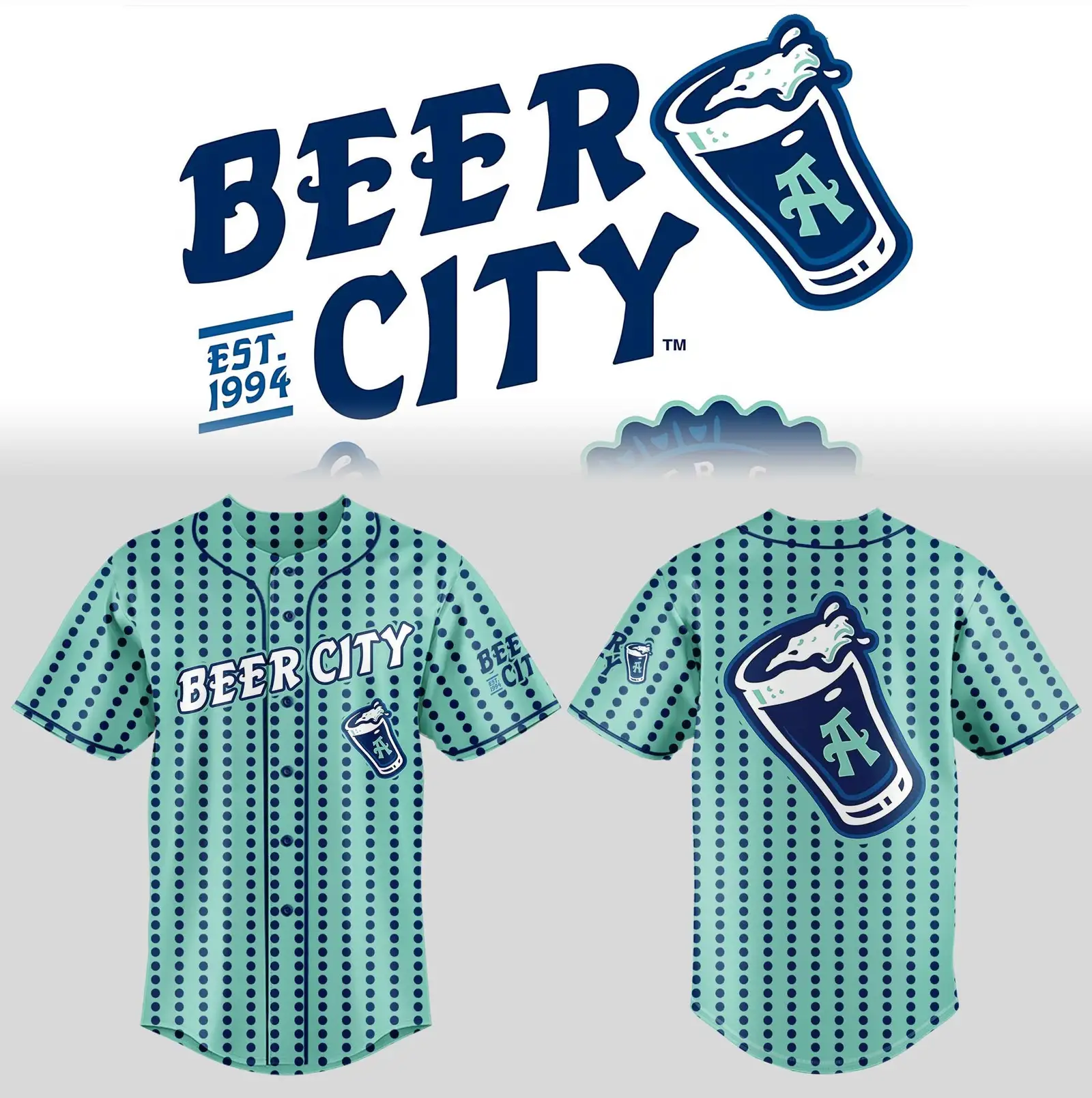Asheville Baseball Beer City 2025 Jersey Asheville Merch Best Gift For Baseball Lovers - Tazila