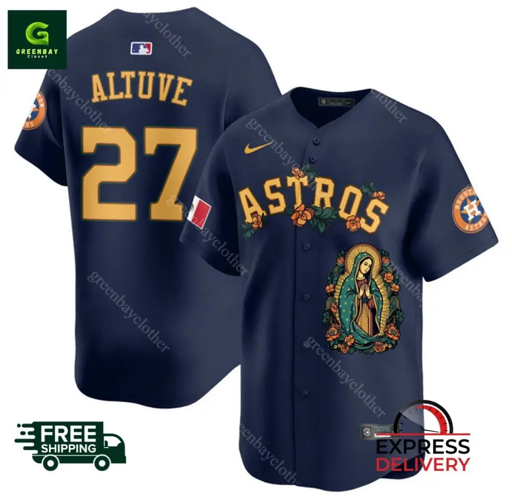 Astros Altuve #27 Jersey Unique DesignExpress Delivery