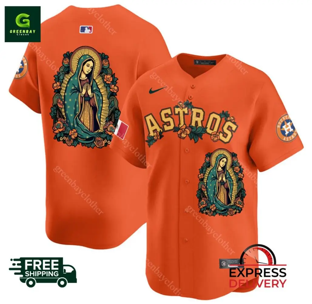 Astros Jersey  Unique Art Design Express Delivery Available