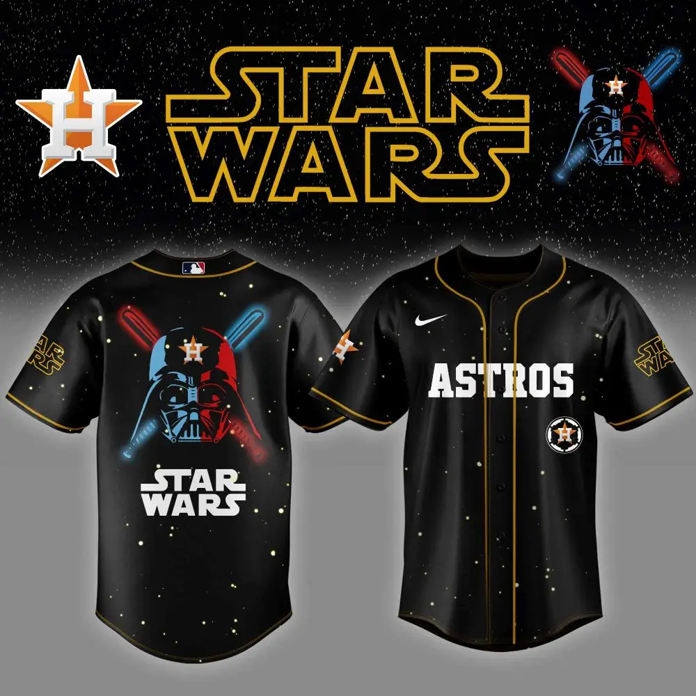 Astros Star Wars Jersey – Limited Edition Darth Vader Design, Perfect For Fans!