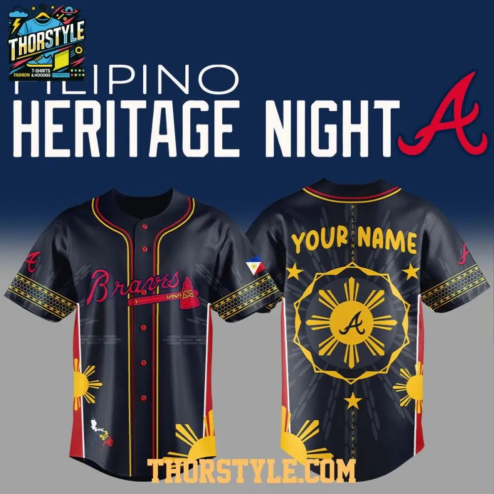 Atlanta Braves Pinoy Filipino Heritage 2025 Culture Baseball Jersey