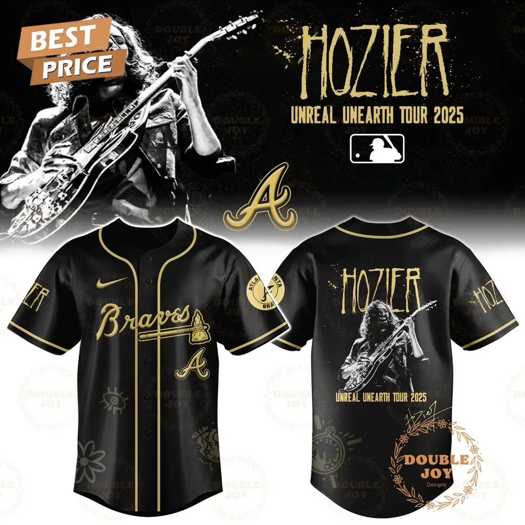 Atlanta Braves x HOZIER Tour 2025 Unreal Unearth Edition Baseball Jersey