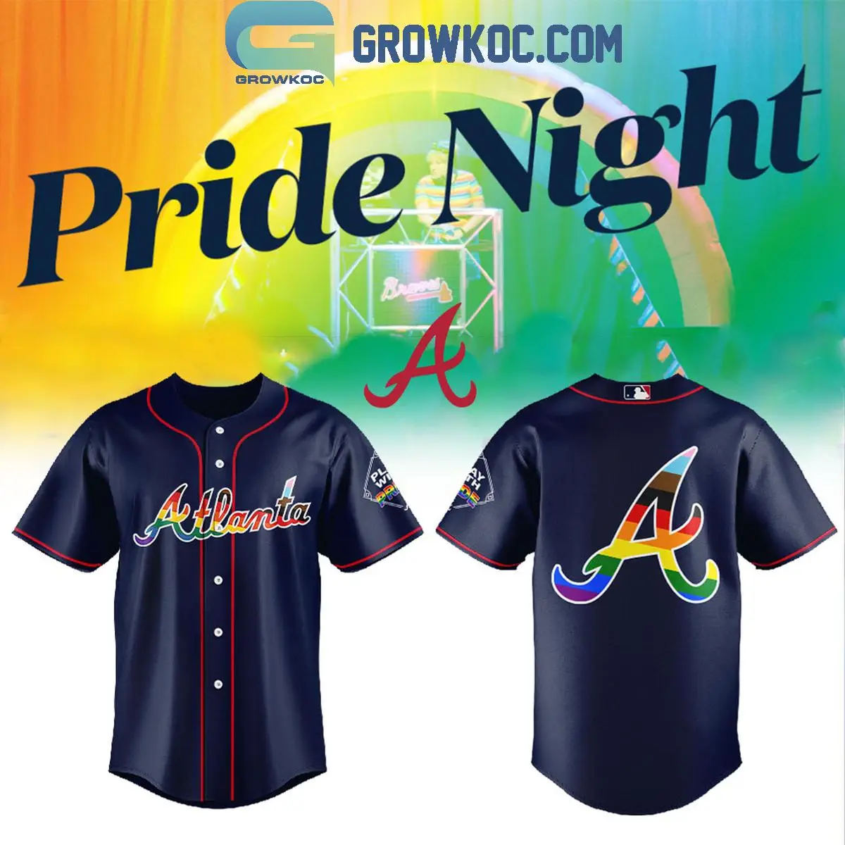 Atlanta Braves x Pride Day 2026 Jersey