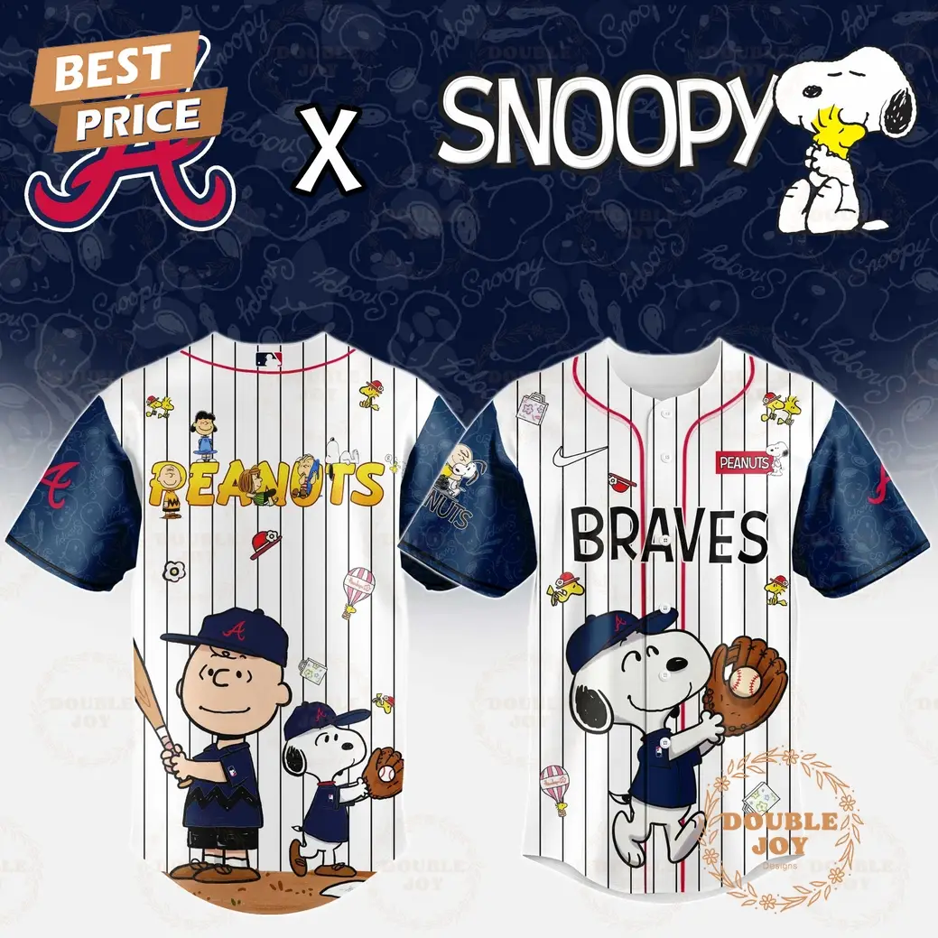 Atlanta Braves x Snoopy 2025 Limited Edition Baseball Jersey