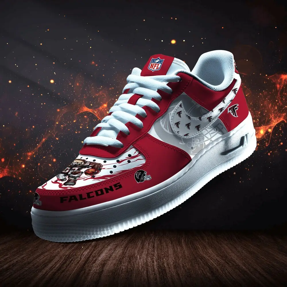 Atlanta Falcons Personalized Version 4 AF1 Shoes