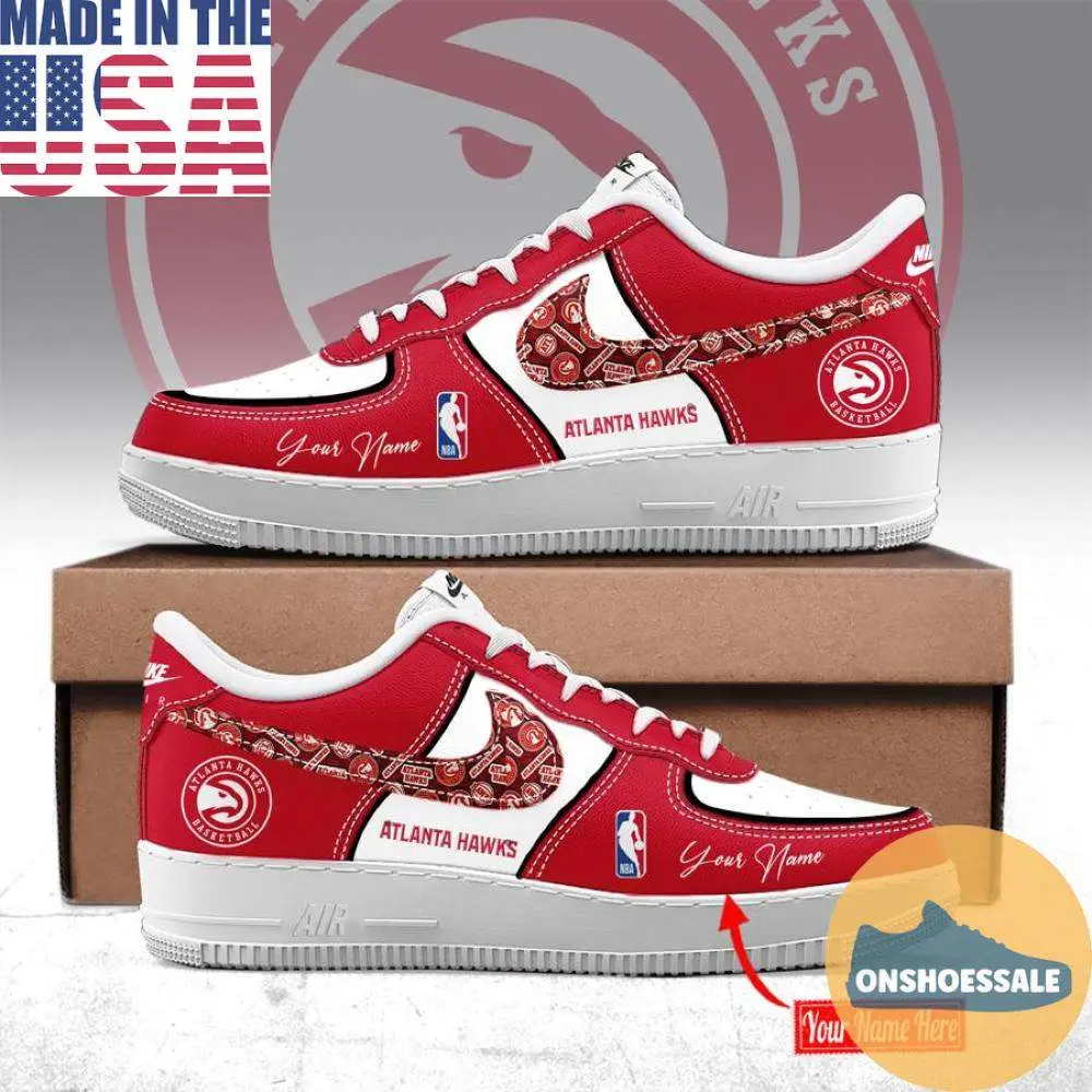 Atlanta Hawks 2026 custom Air Force Shoes, Gift For Fans - Best Gift Shoes