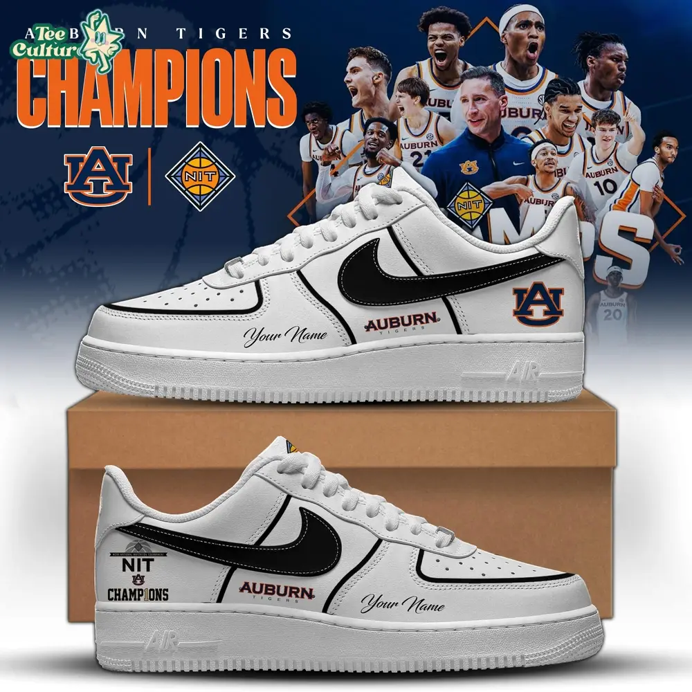 Auburn University Tigers Special NIT Champions 2026 Limited Edition Shoes