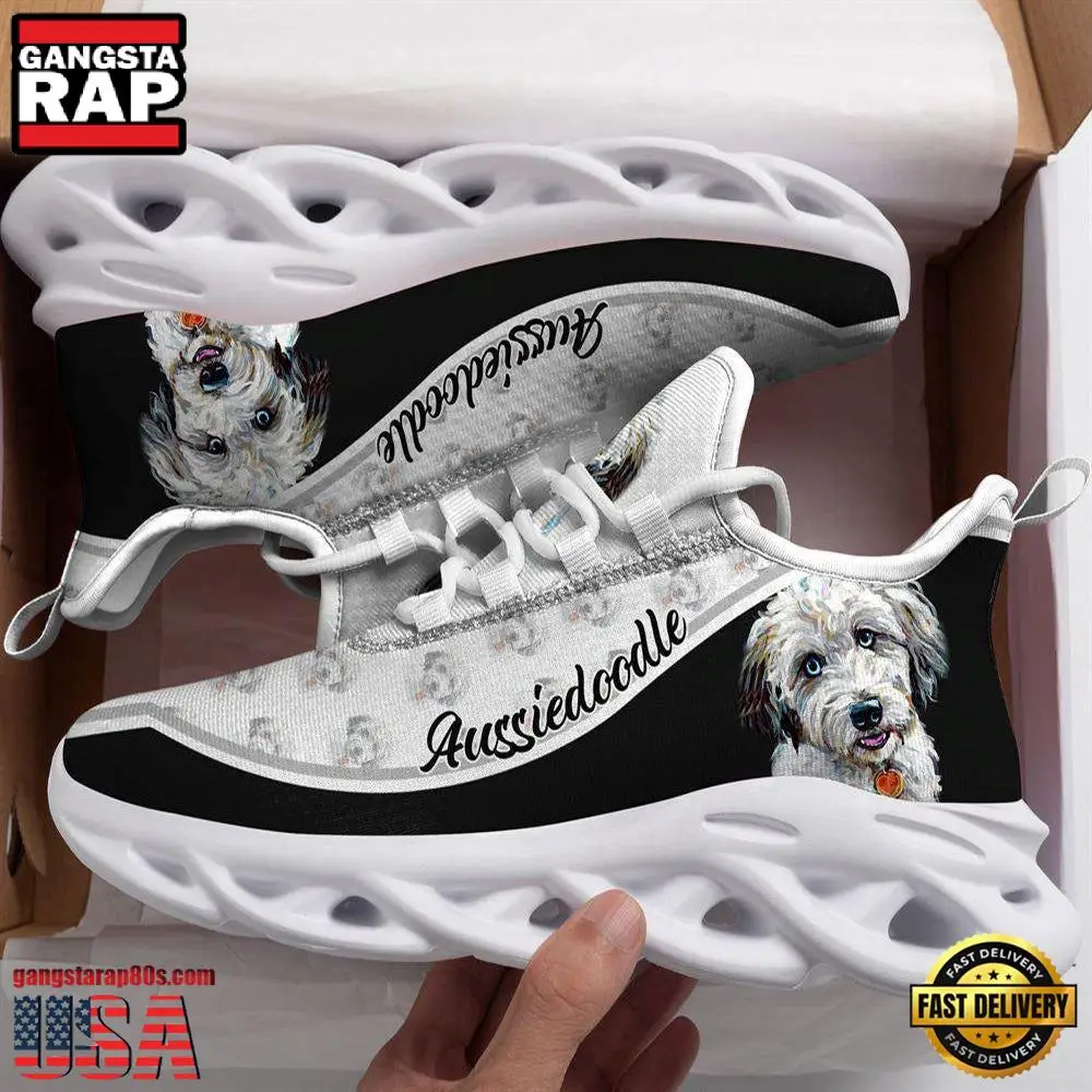 Aussiedoodle Dogs Lover Max Soul Shoes, Running Sneakers