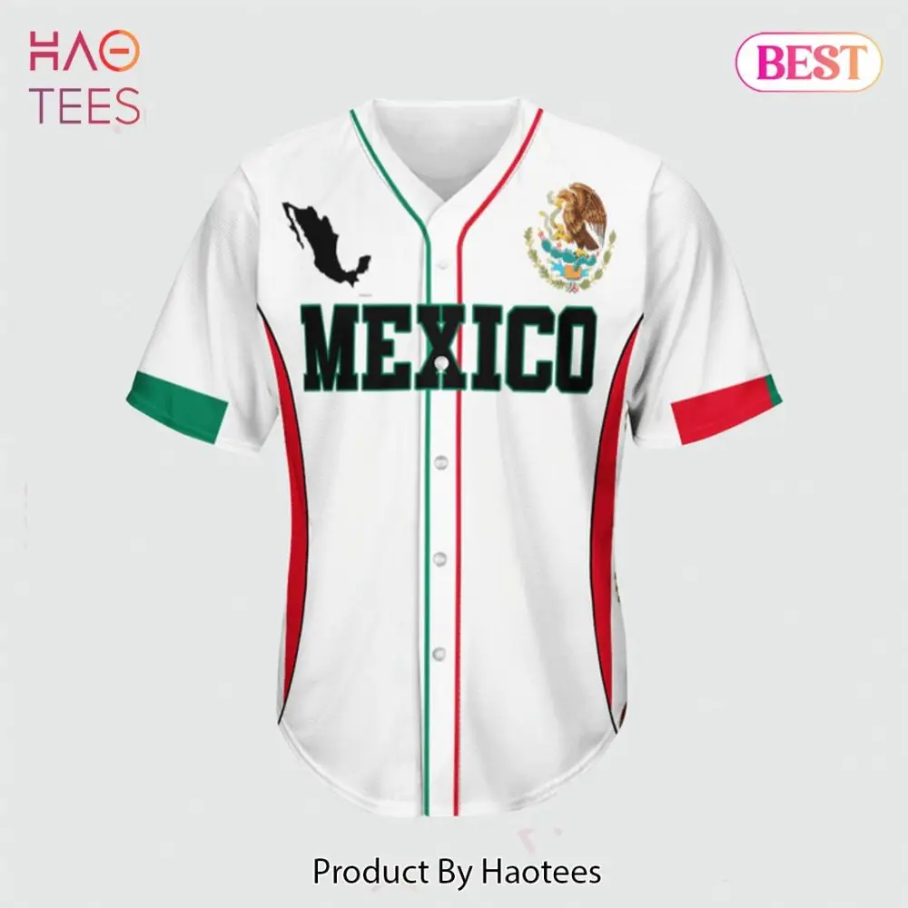 Authentic Mexico Baseball Jersey - Premium Quality, Celebrate Mexican Pride!