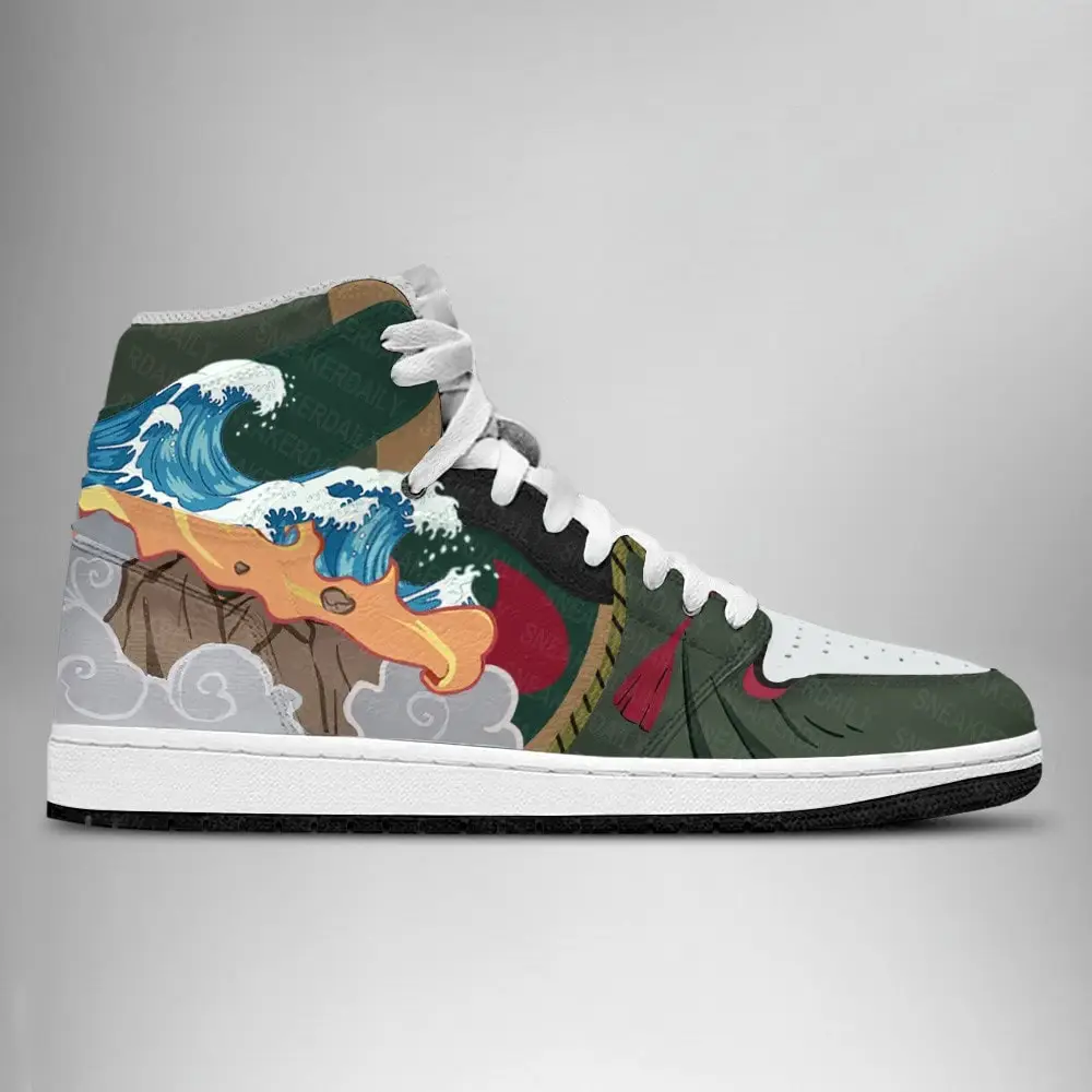 Avatar The Last Airbender AJ1 Hightop Shoes SM19