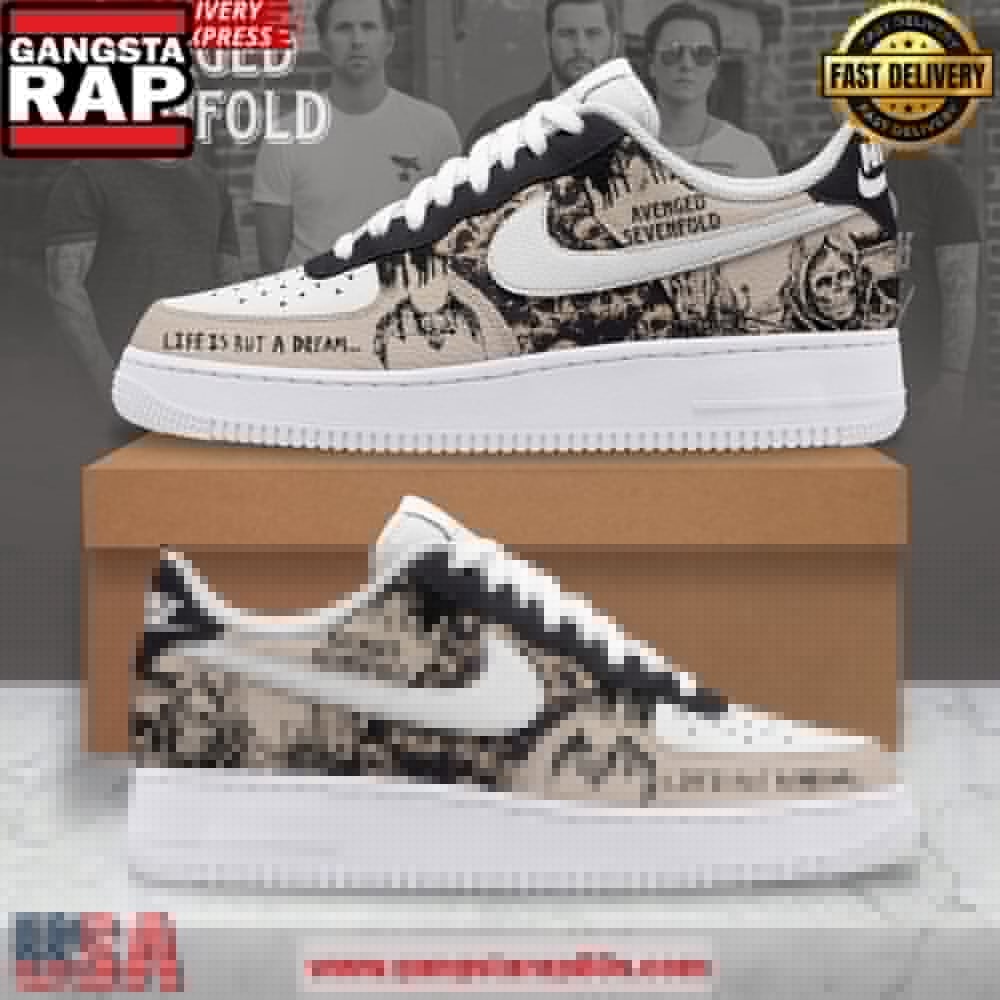 Avenged Sevenfold Air Force 1 Sneaker Sneakers Shoes