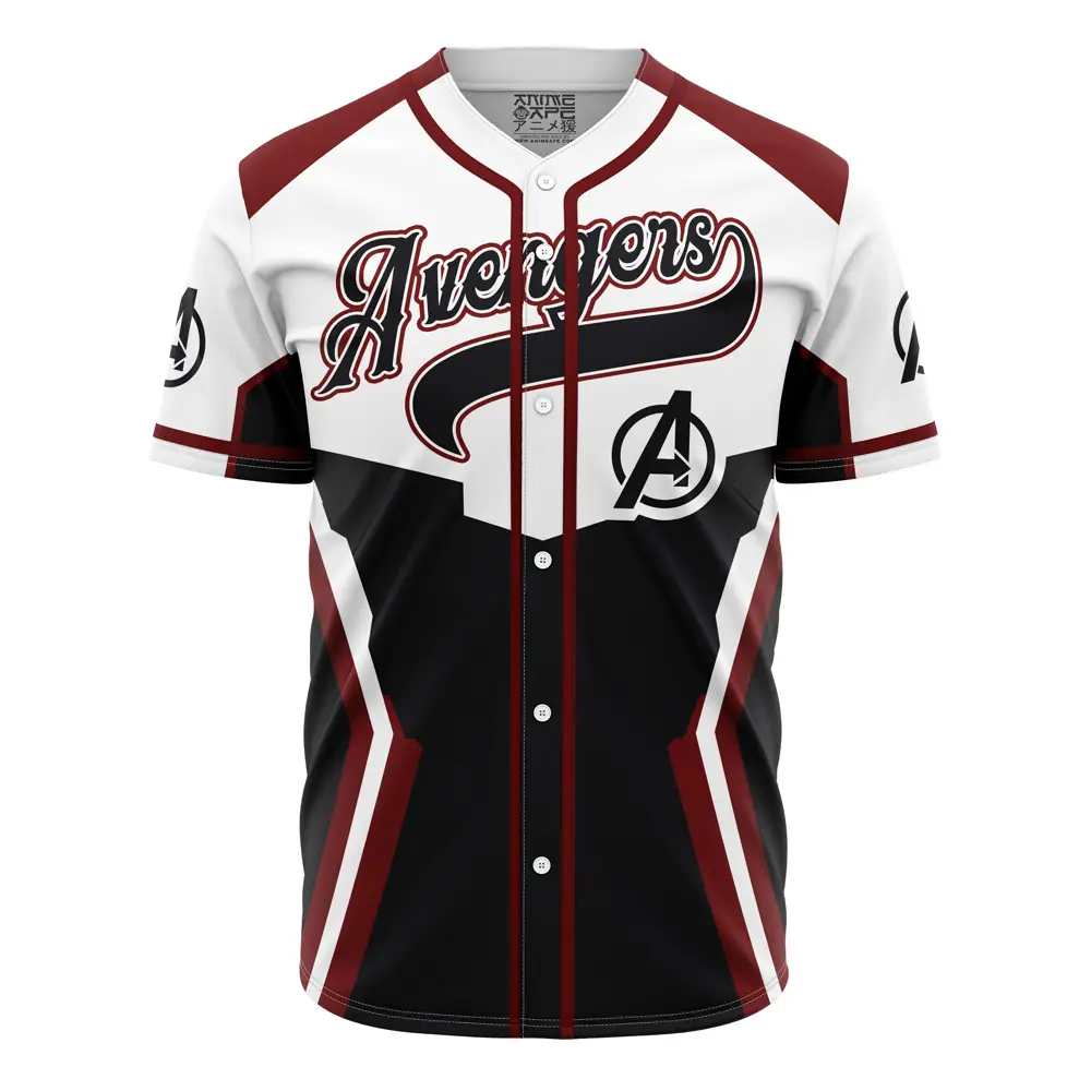 Avengers Baseball Jersey - Stylish Team Apparel For Superhero Fans Avengers Baseball Jersey - Stylish Team Apparel For Superhero Fans - Image 1