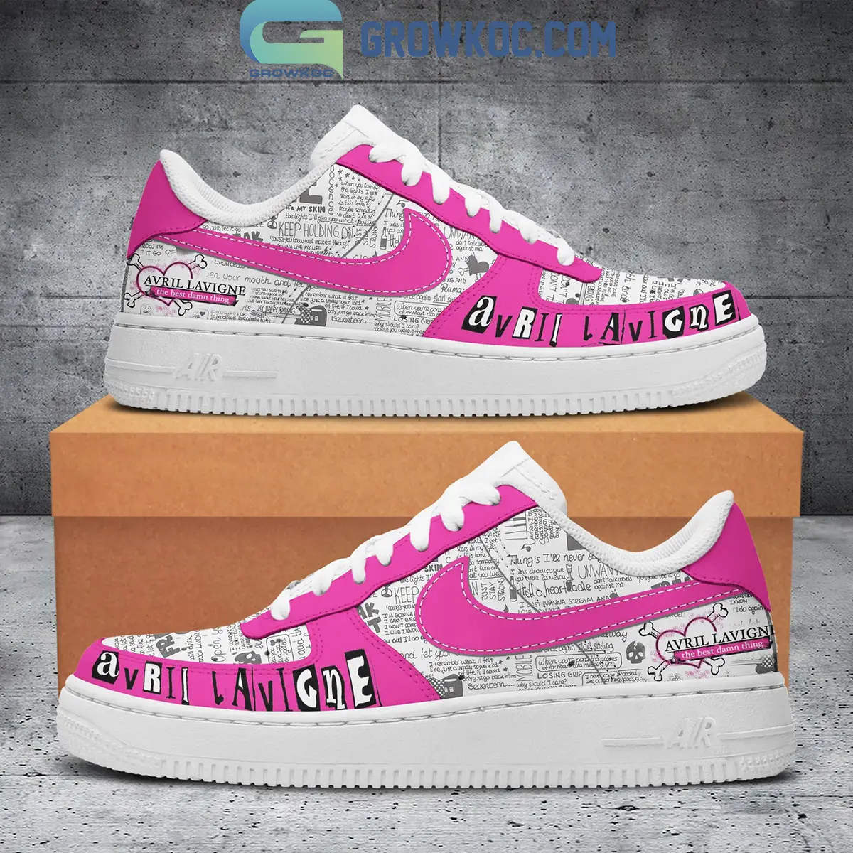 Avril Lavigne My Happy Ending Air Force 1 Shoes