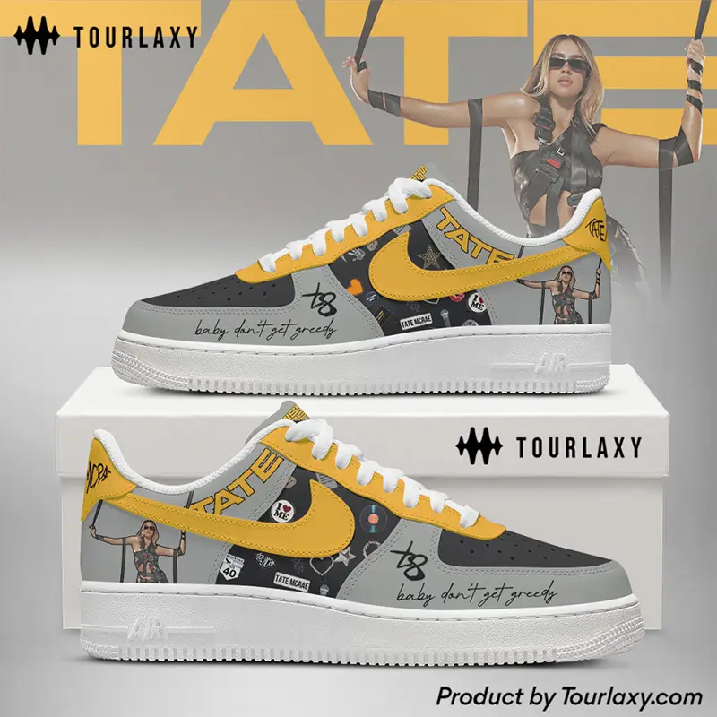 Baby Tate Mcrae Air Force 1 Shoes for True Fan 