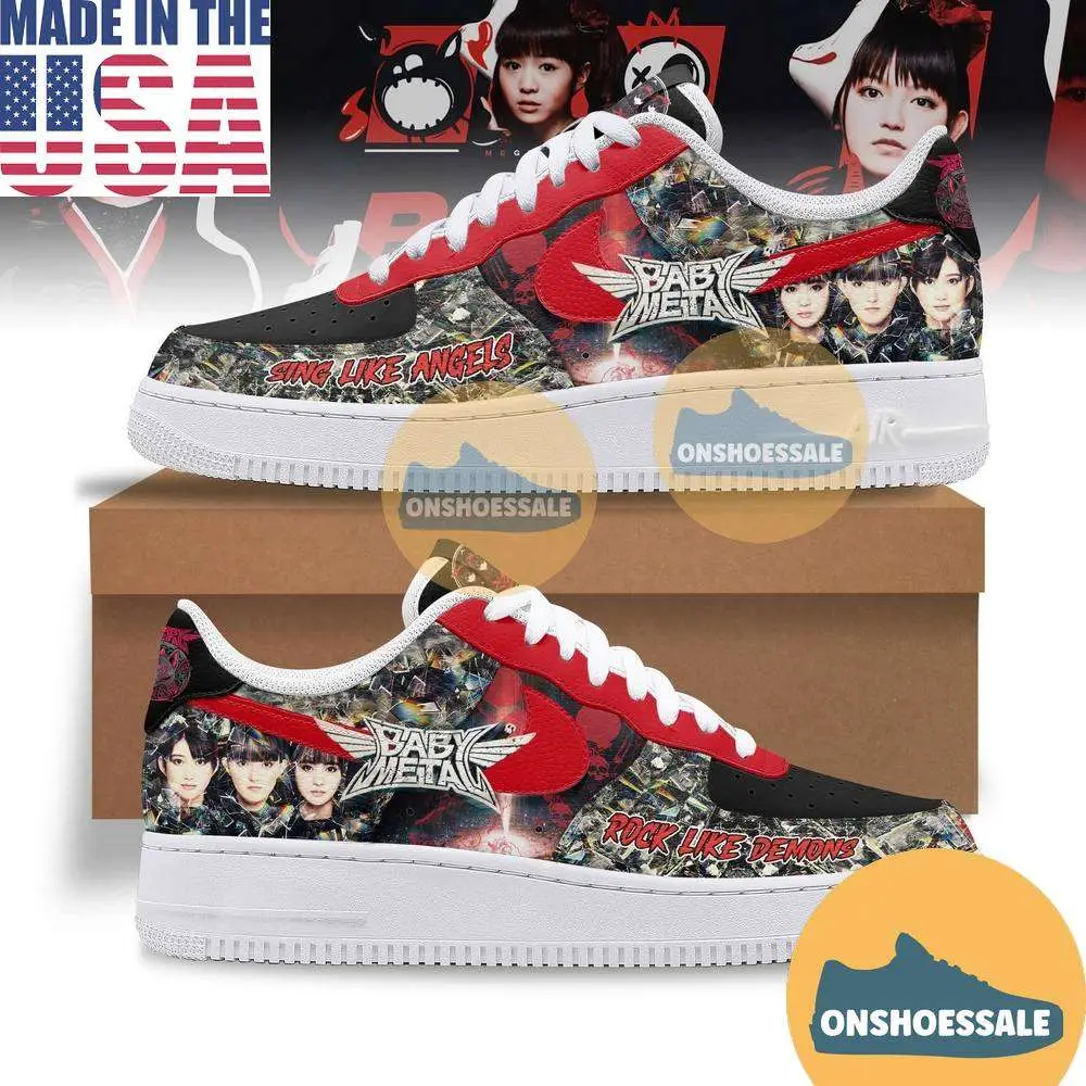 Babymetal Air Force Shoes - Best Gift Shoes