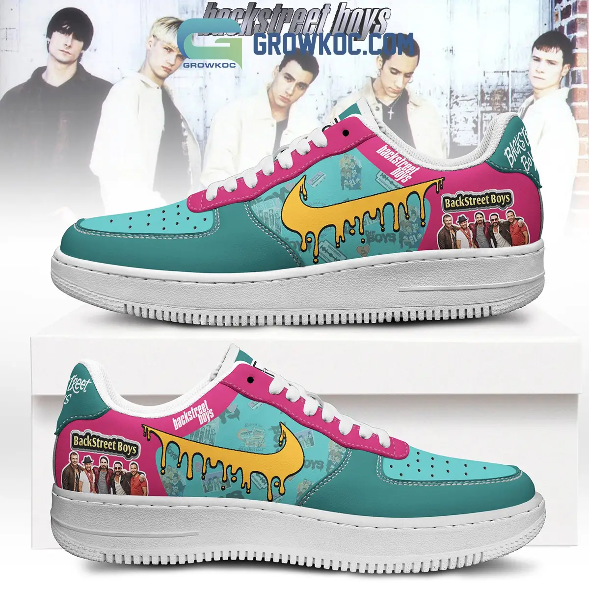 Backstreet Boys As Long As You Love Me Air Force 1 Shoes