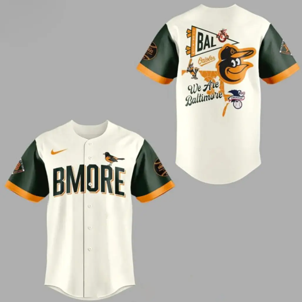 Baltimore Orioles 2026 City Connect Game We Are Baltimore Baseball Jersey - Tazila
