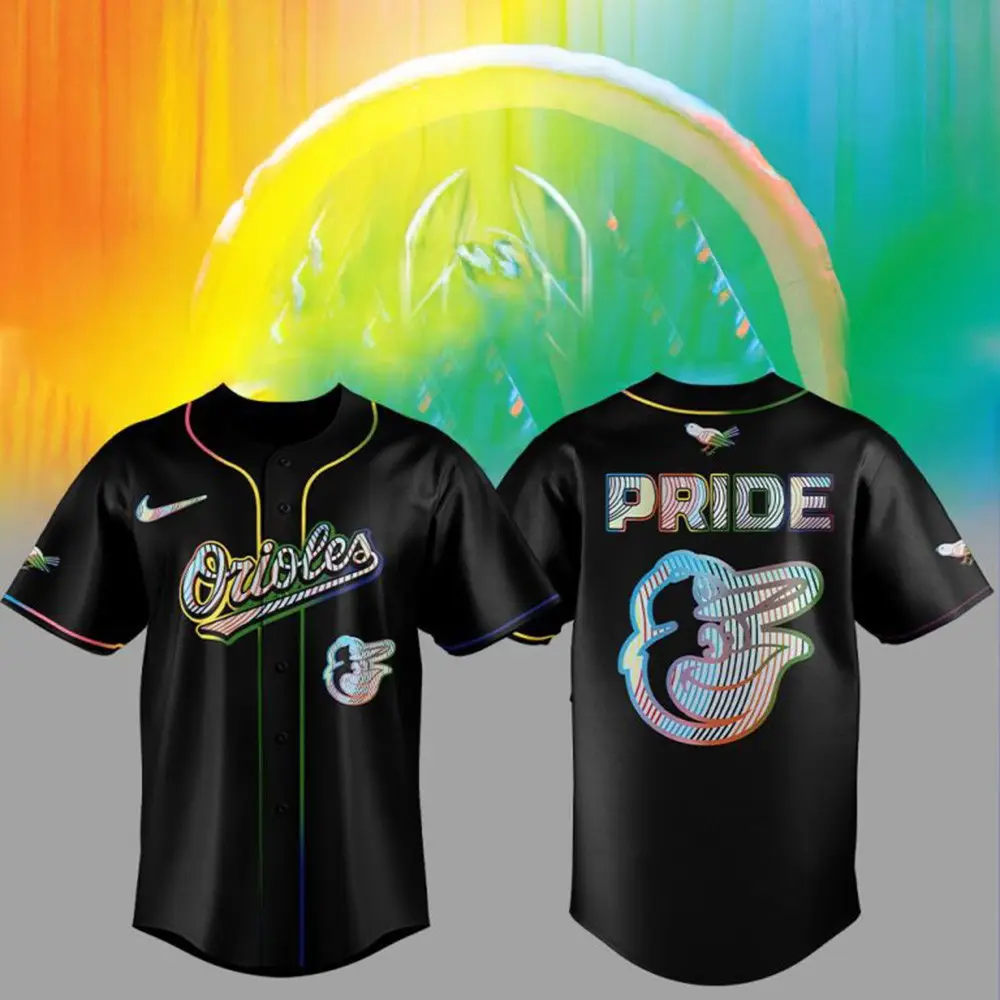 Baltimore Orioles LGBTQ Pride Night 2025 Jersey Baltimore Orioles Merch Best Father's Day Gifts - Tazila