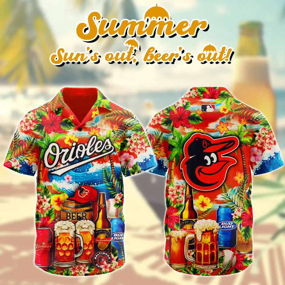 Baltimore Orioles Mlb Hawaiian Shirt Special Edition Baltimore Orioles Mlb Hawaiian Shirt Special Edition - Image 1