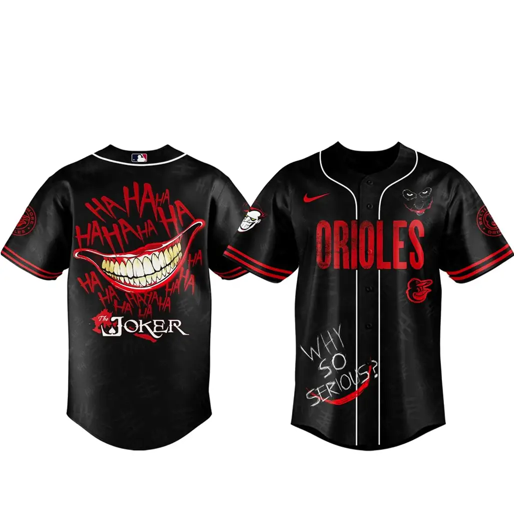 Baltimore Orioles X Joker Game Night 2026 Baseball Jersey - Tazila