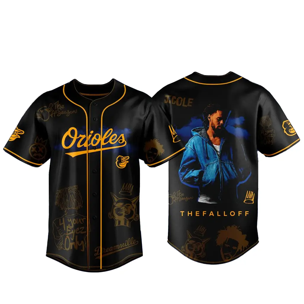 Baltimore Orioles x The Fall Off World Tour 2026 Baseball Jersey - Tazila Baltimore Orioles x The Fall Off World Tour 2026 Baseball Jersey - Tazila - Image 1