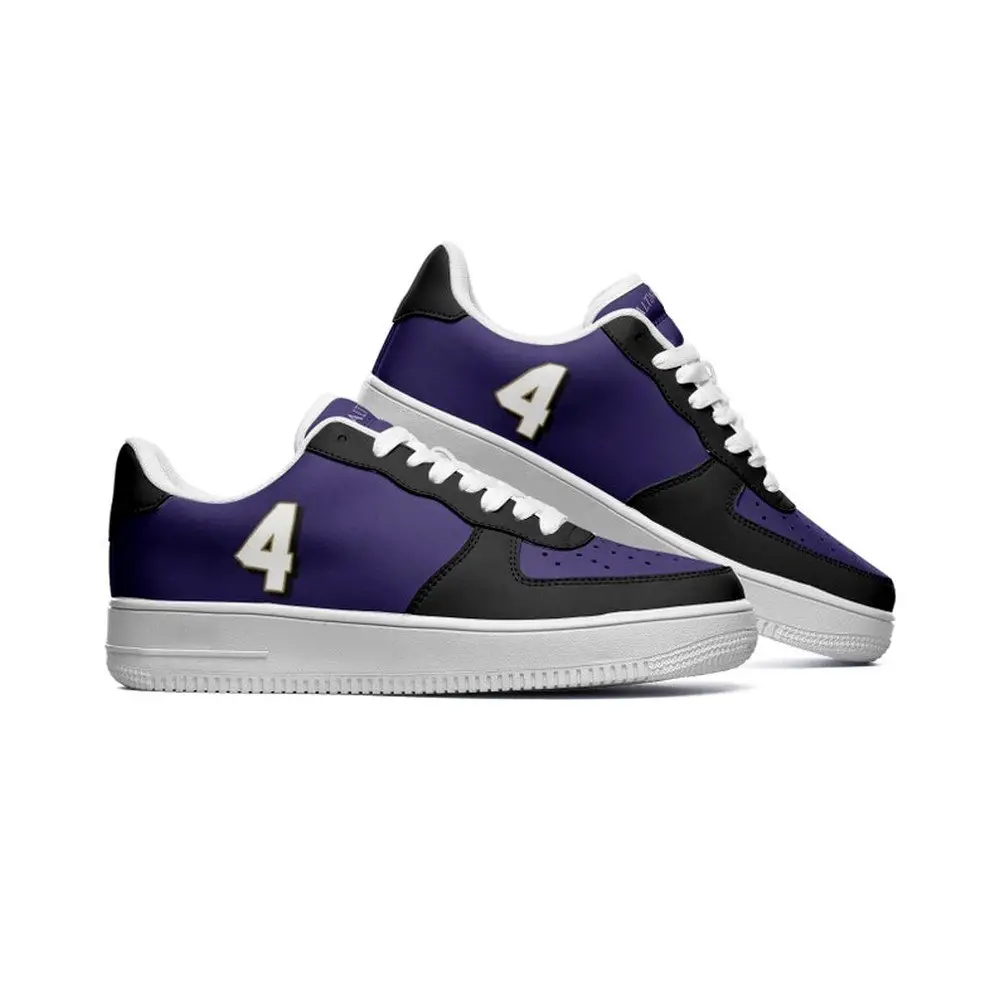 Baltimore Ravens Flag NAF Shoes