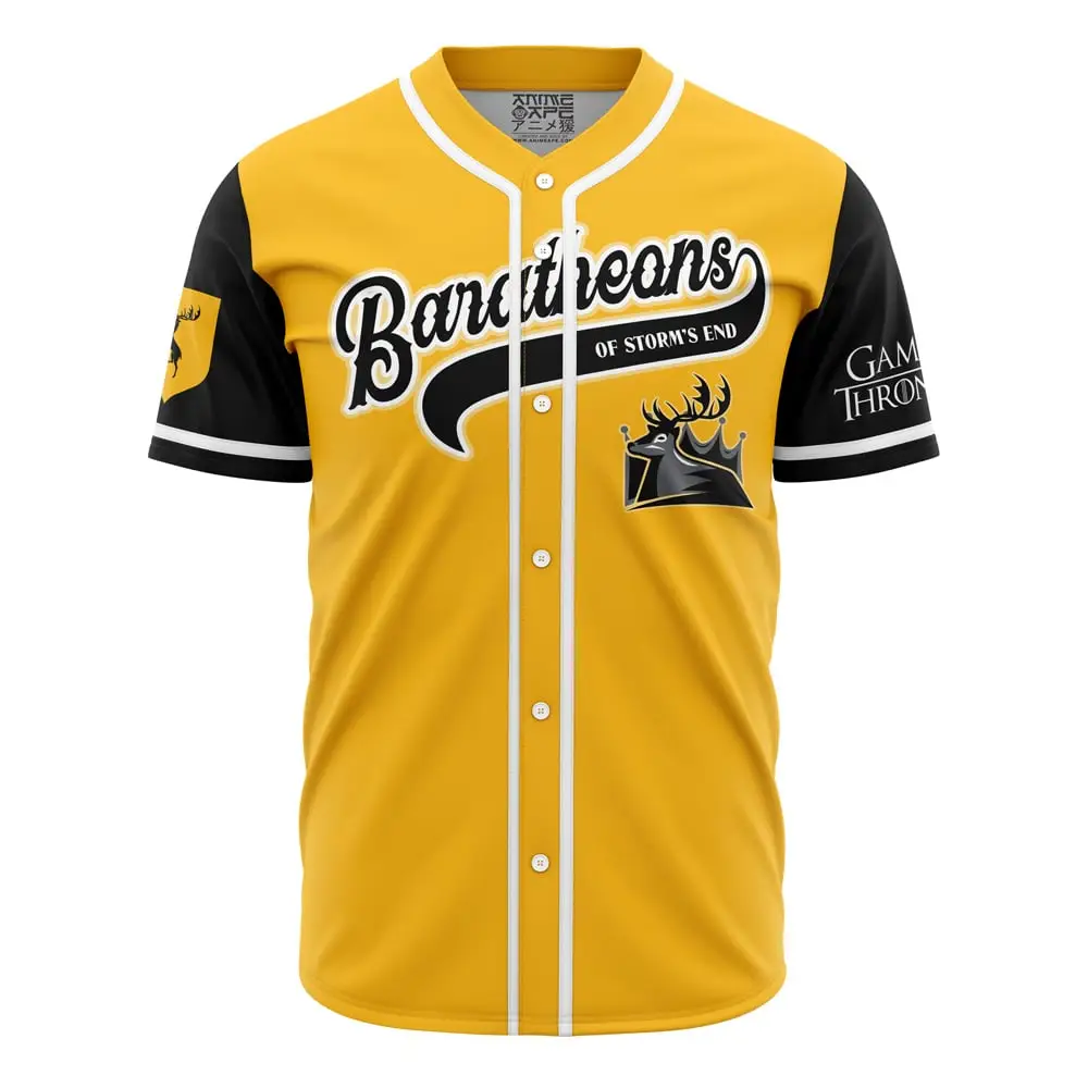 Baratheons Of Storm'S End Game Of Thrones Baseball Jersey