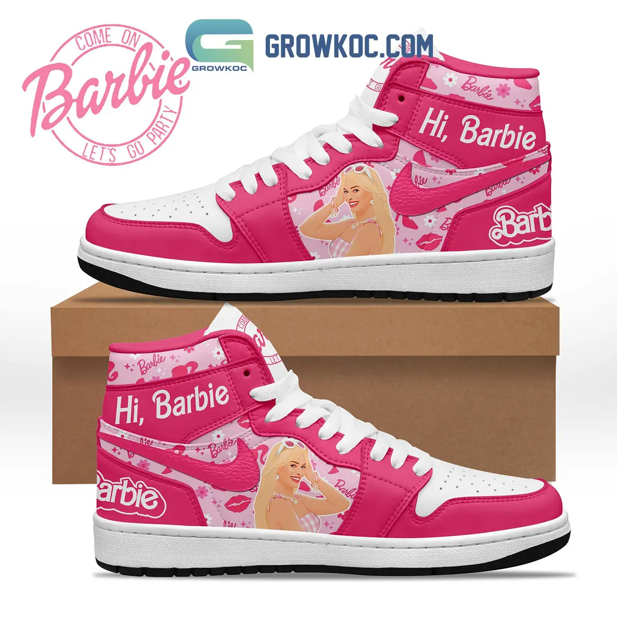 Barbie Hi Barbie Air Jordan 1 Shoes