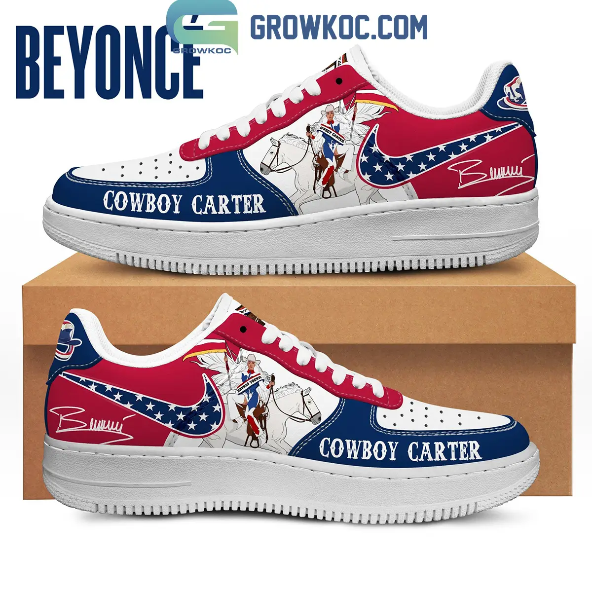 Beyonce Cowboy Carter If That Ain't Country Tell Me What Is Air Force 1 Shoes