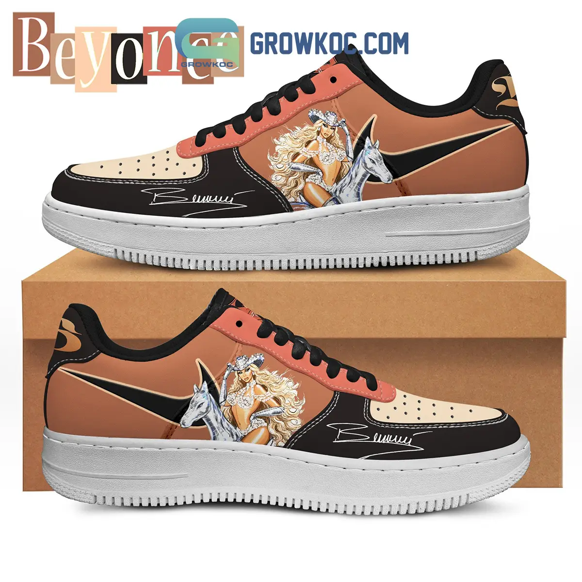 Beyonce Renaissance World Tour Fan Air Force 1 Shoes