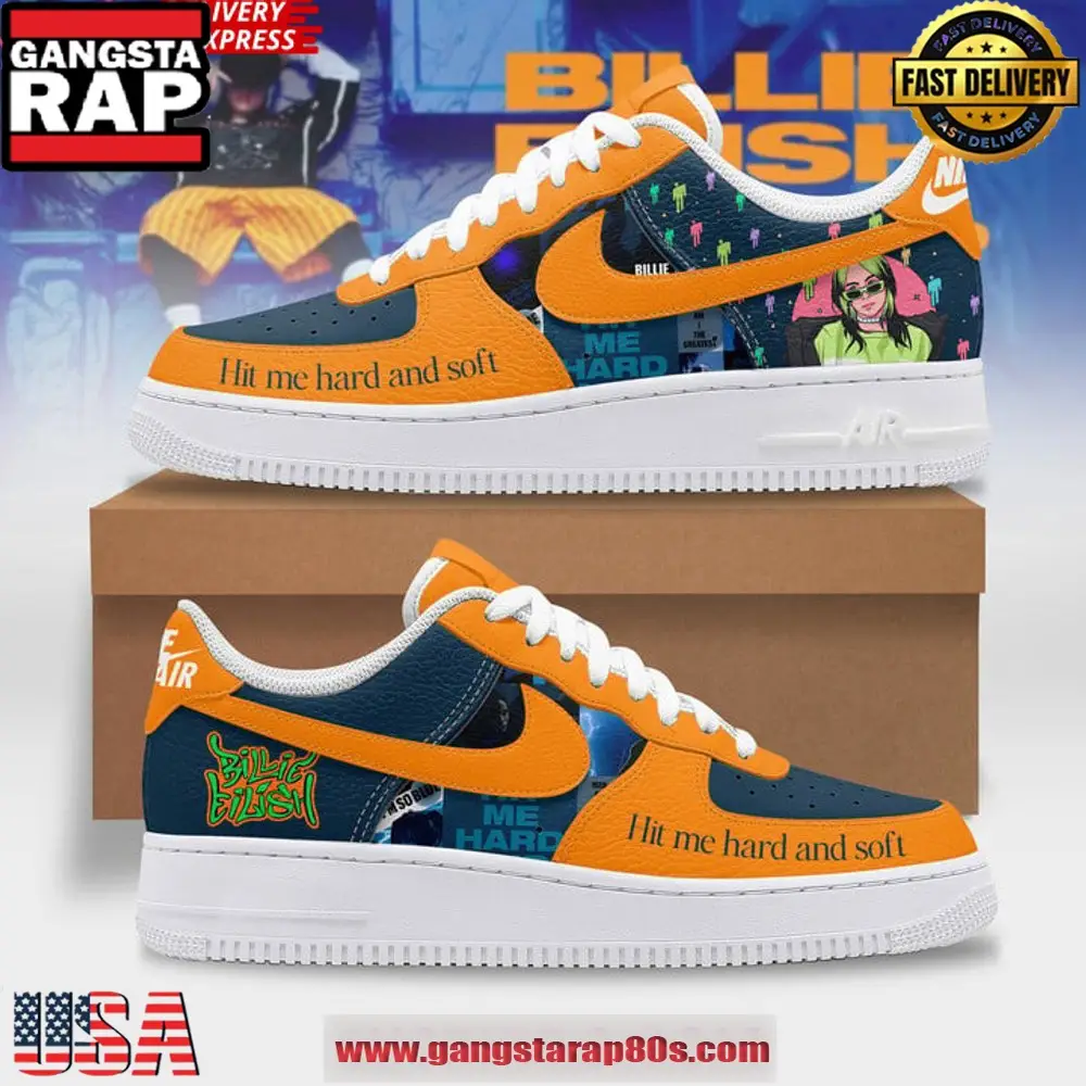Billie Eilish Hit Me Hard And Soft Air Force 1 Sneakers Shoes