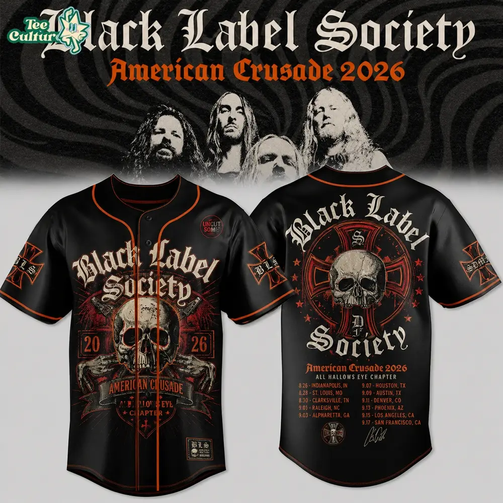 Black Label Society - “American Crusade” Tour Jersey V2