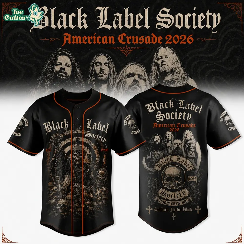Black Label Society - “American Crusade” Tour Jersey V3