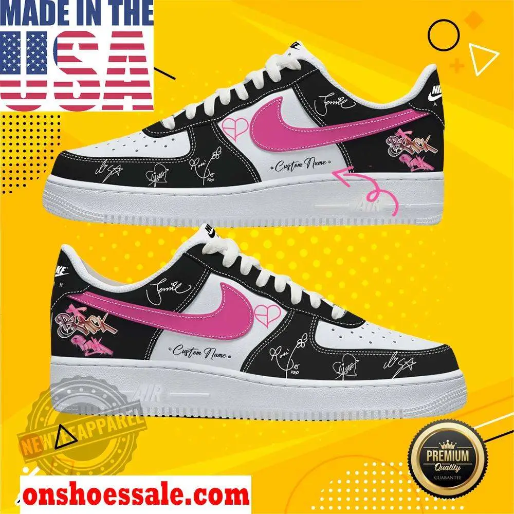 Blackpink Nike Air Force 1 Shoes, Gift For Fans - Best Gift Shoes