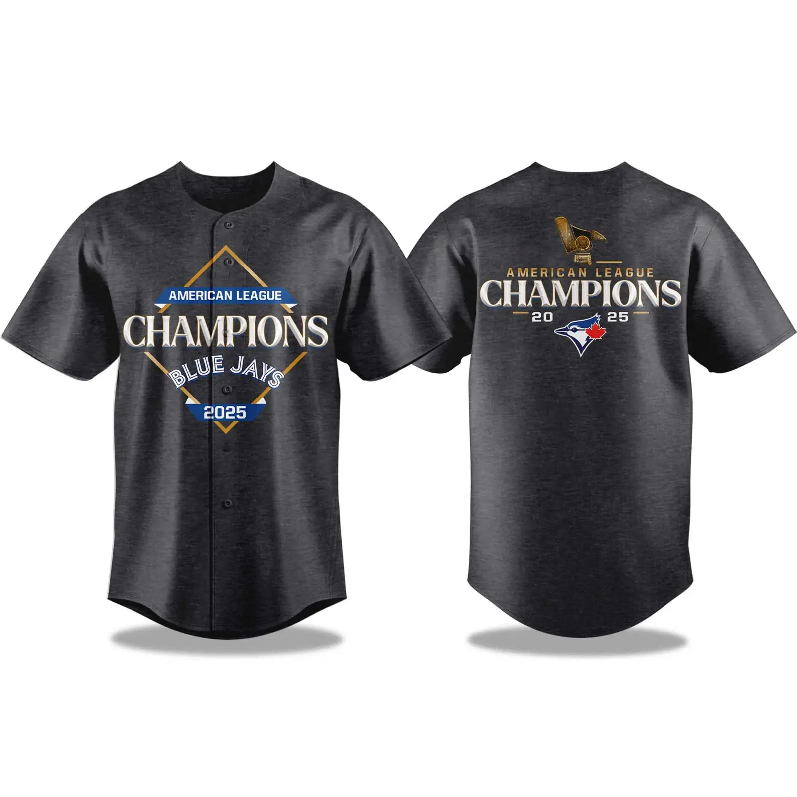 Blue Jays American League Champions 2025 Baseball Jersey - Tazila