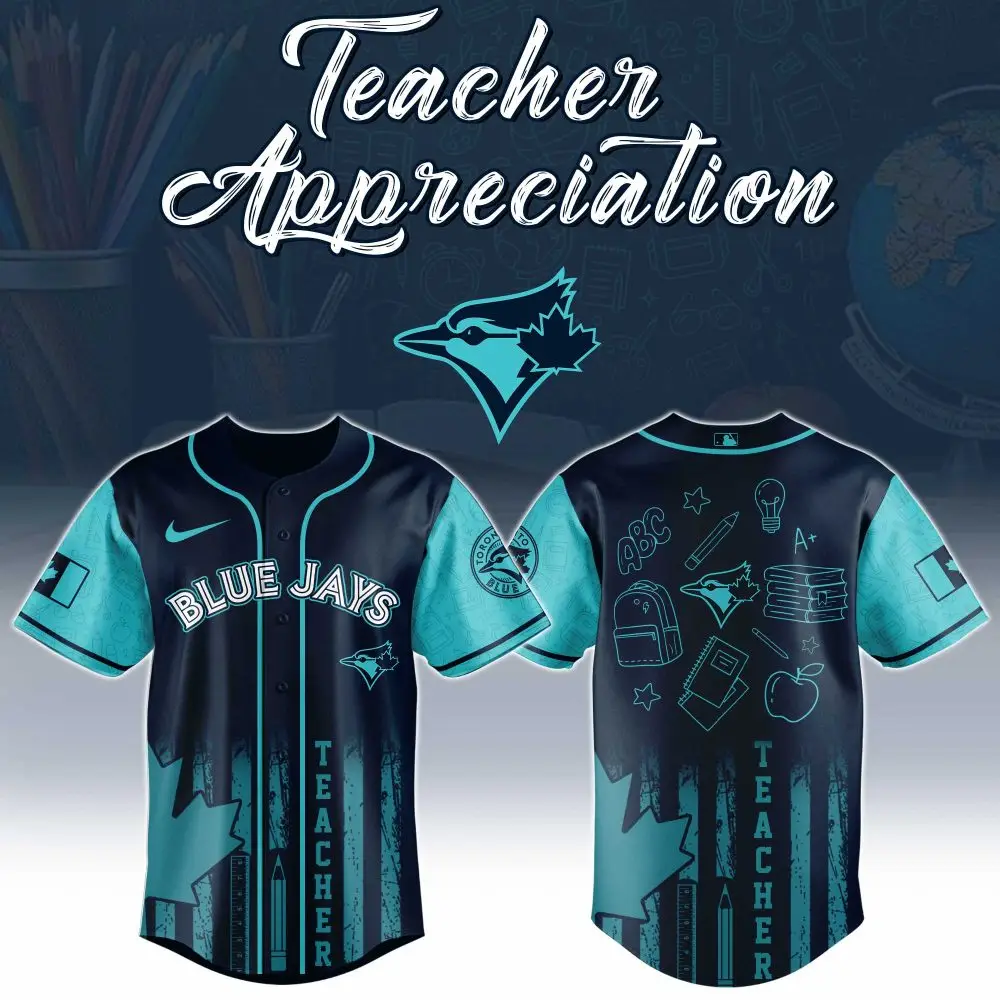 Blue Jays Teacher Appreciation Jersey - Perfect Gift For Educators, Stylish & Comfortable Fan Gear