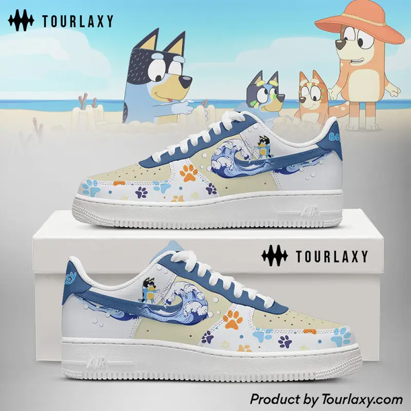 Bluey 3 Bluey Cartoon Air Force 1 Shoes 