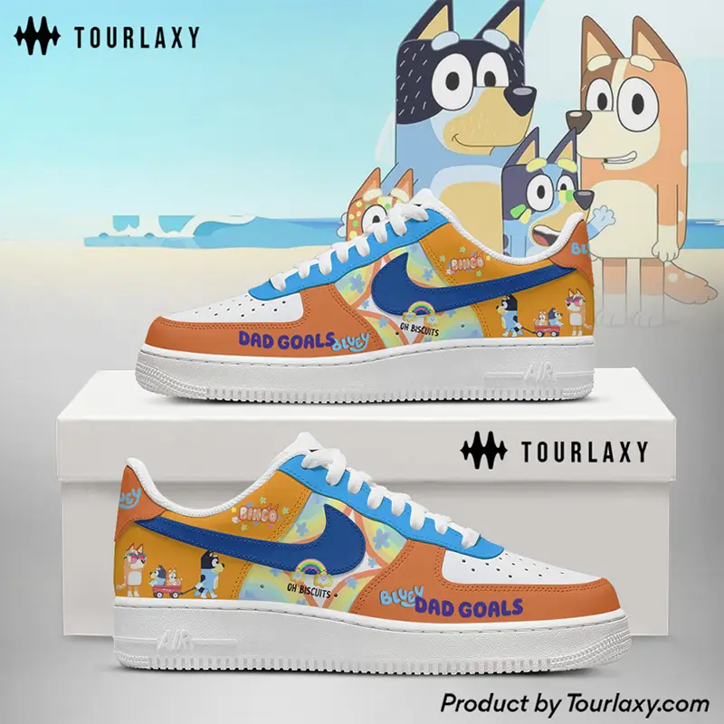 Bluey 5 Bluey Cartoon Air Force 1 Shoes 