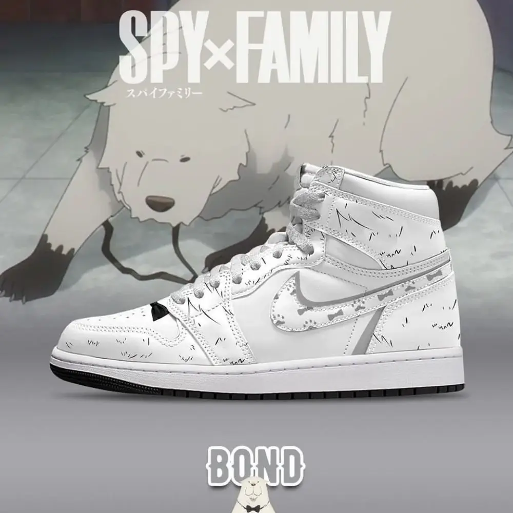 Bond Forger SPY x FAMILY AJ1 High Top Shoes