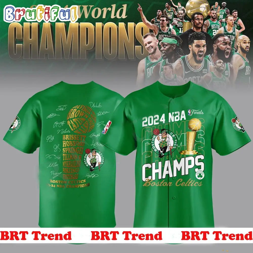 Boston Celtics 2024 Nba Champions Final Jersey Shirt