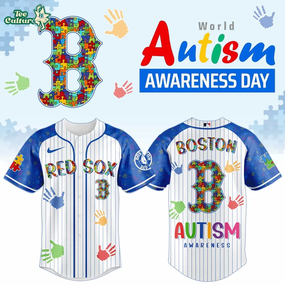 Boston Red Sox – Autism Awareness 2026 Limited Editions Jersey