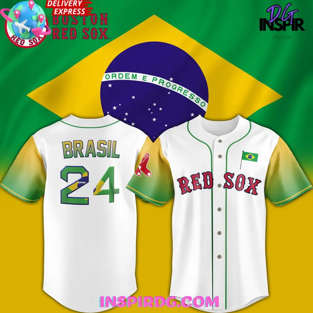 Boston Red Sox Brazilian Celebration Baseball Jersey