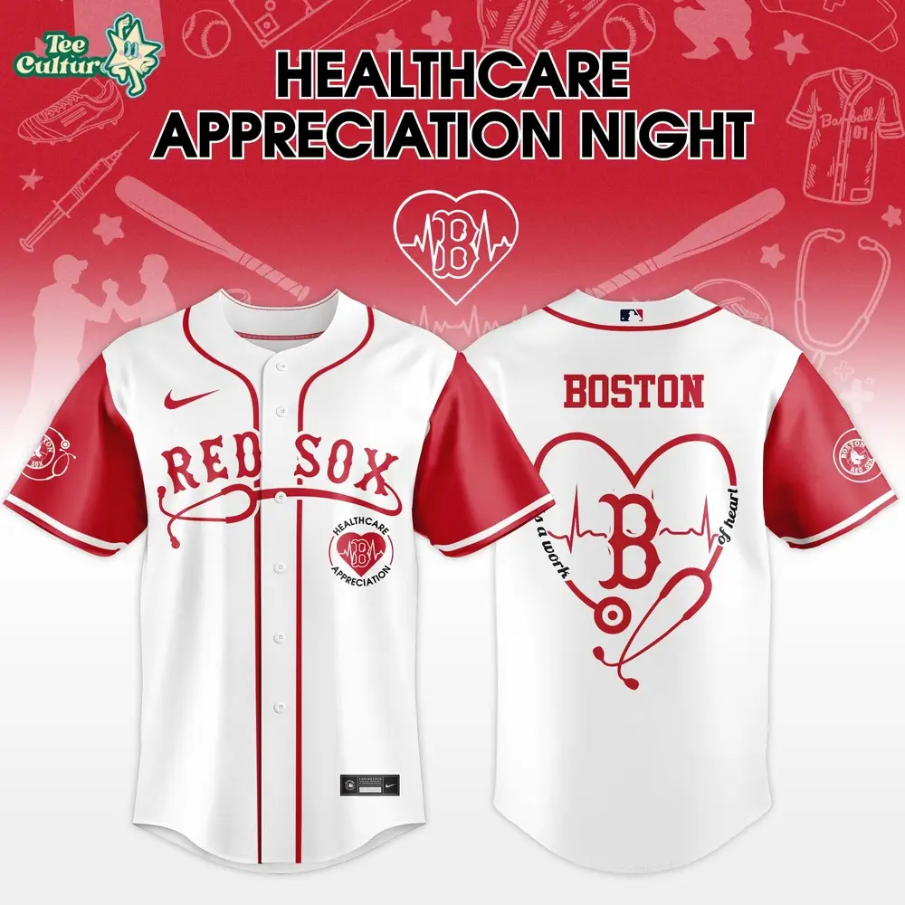 Boston Red Sox Healthcare Appreciation Night 2026 Limited Edition Baseball Jersey
