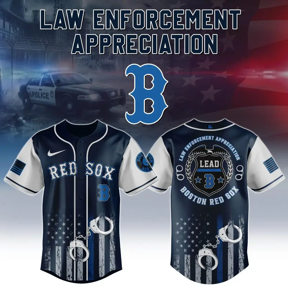 Boston Red Sox Law Enforcement Appreciation Jersey – Honor & Style Combined!