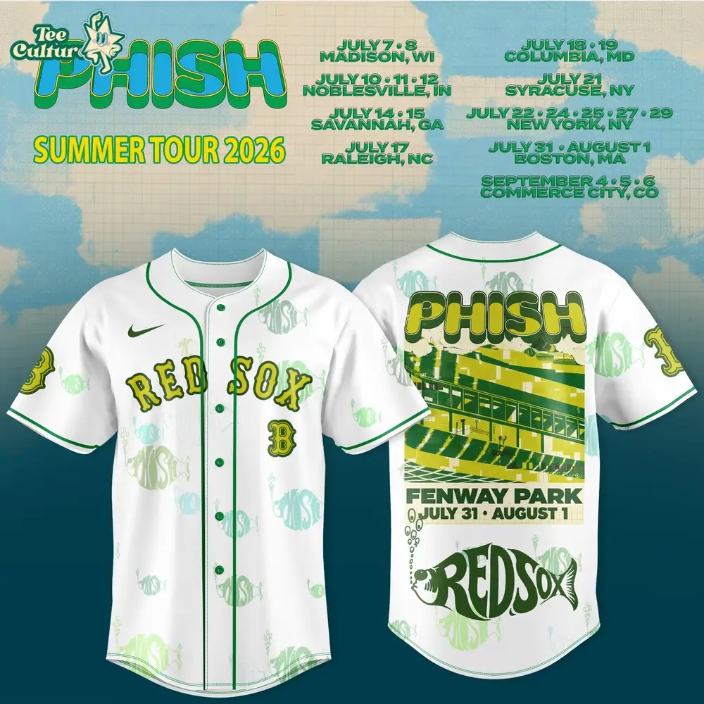 Boston Red Sox MLB x Phish Summer Tour 2026 Limited Jersey