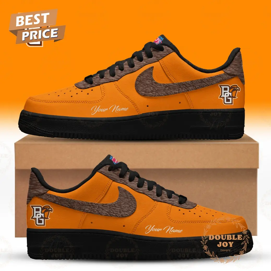 Bowling Green Falcons Classic Edition 2026 Custom Name Air Force 1 Sneakers