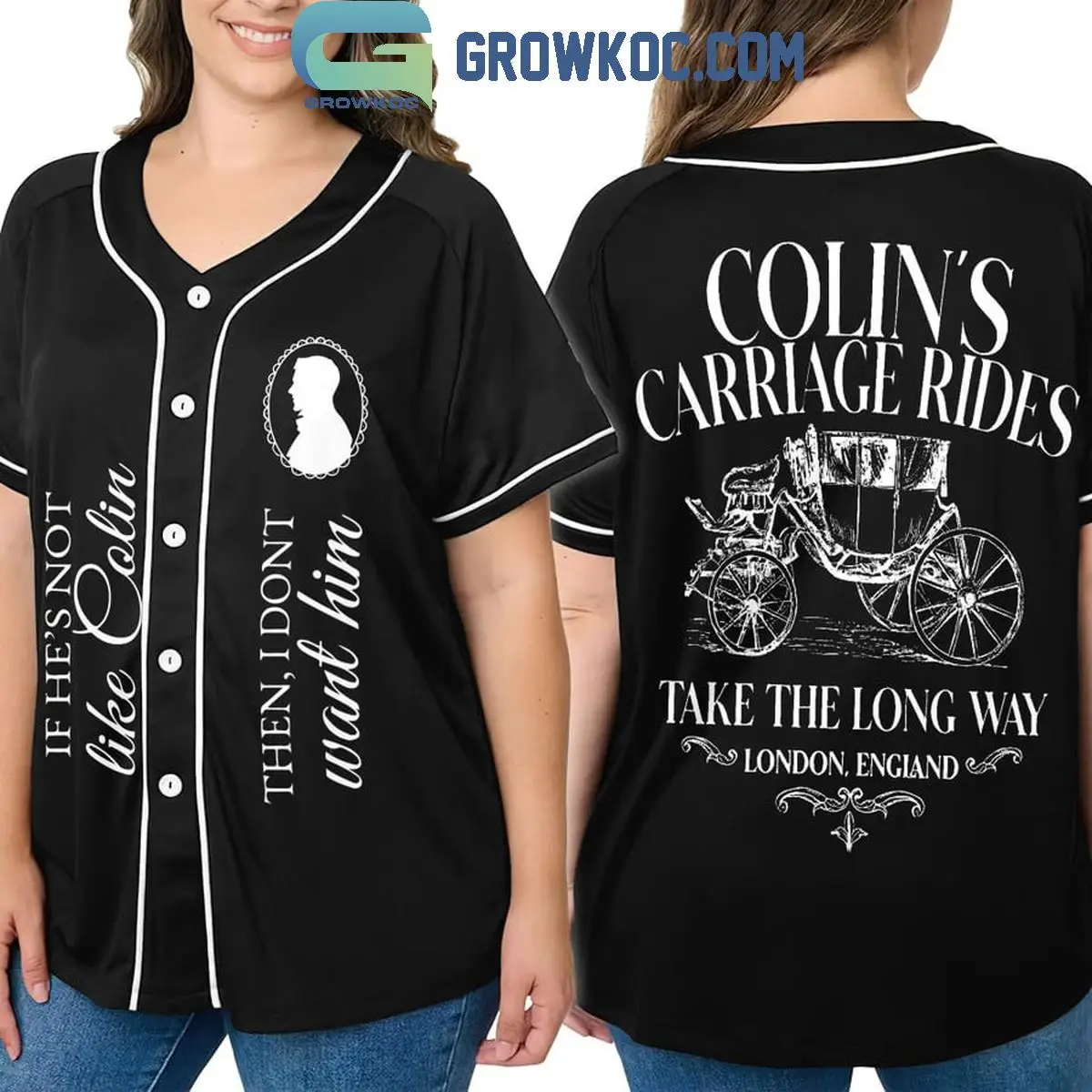 Bridgerton Colin's Carriage Rides Take A Long Way Personalized Baseball Jersey